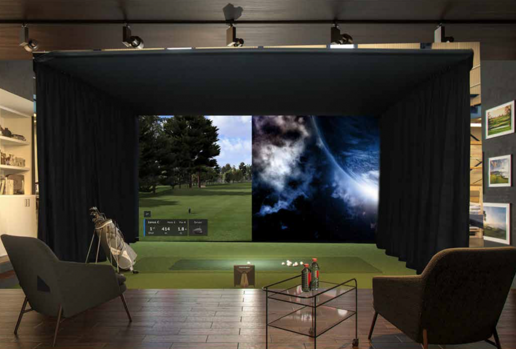 „Indoor Golf is more then a hitting box“